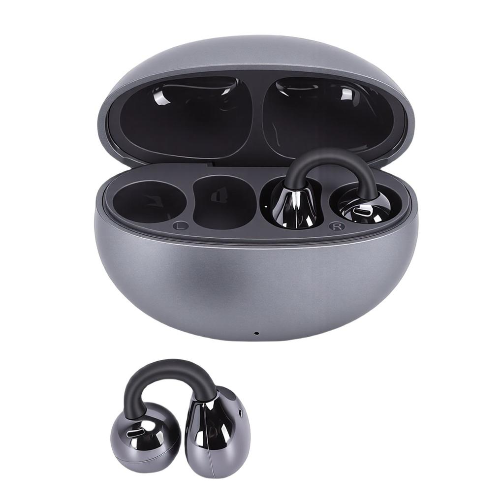 Jewelry Inspired Clip On Earbuds Wireless Bluetooth Earring Clip On Headphone for Workouts Running Sports