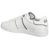 Emporio Armani Leather Round Toe Lace-Up Low-Top Sneakers Men sneakers White X8X102XK346D611
