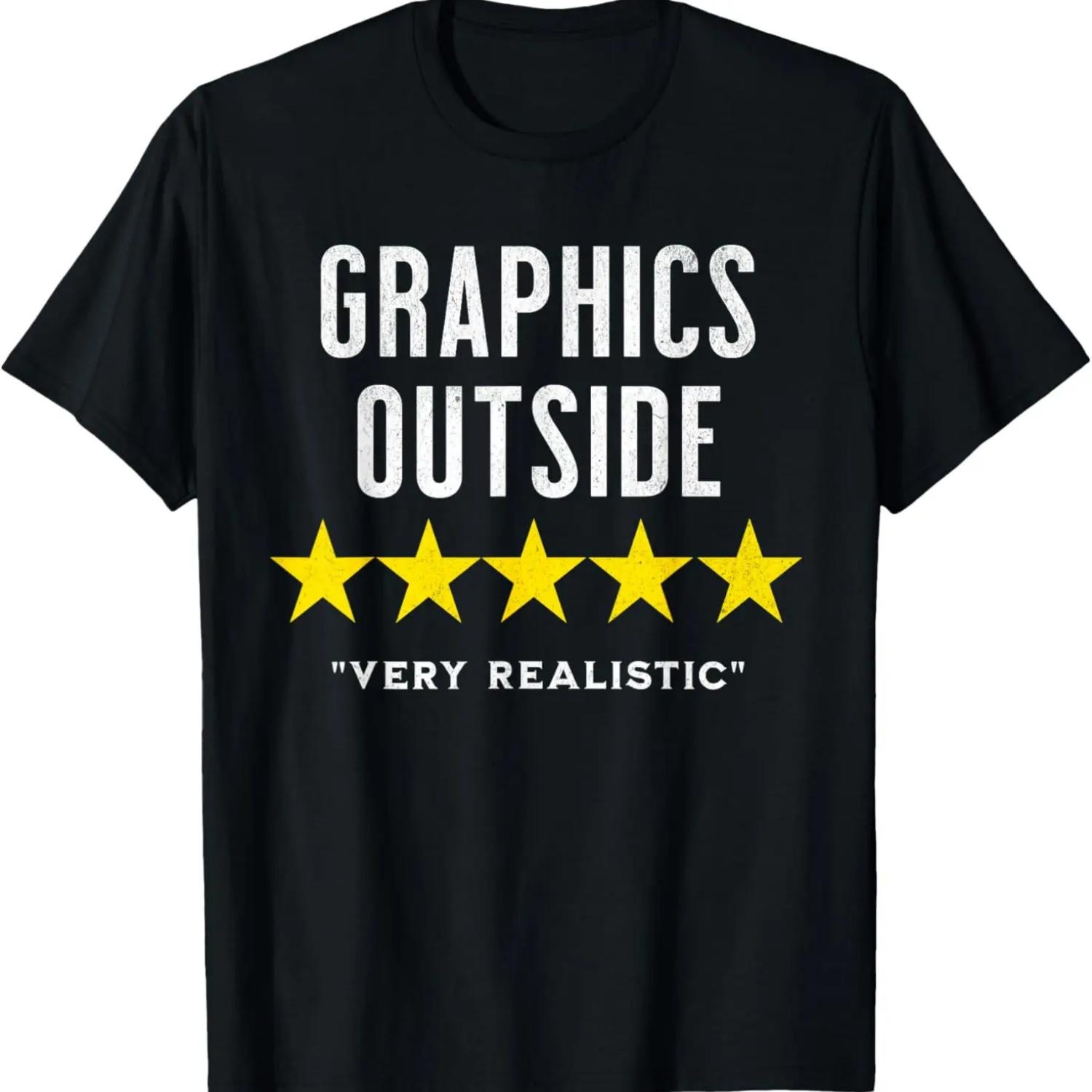 

Outside the graphics were very realistic Nature ratings T-Shirt S чёрный