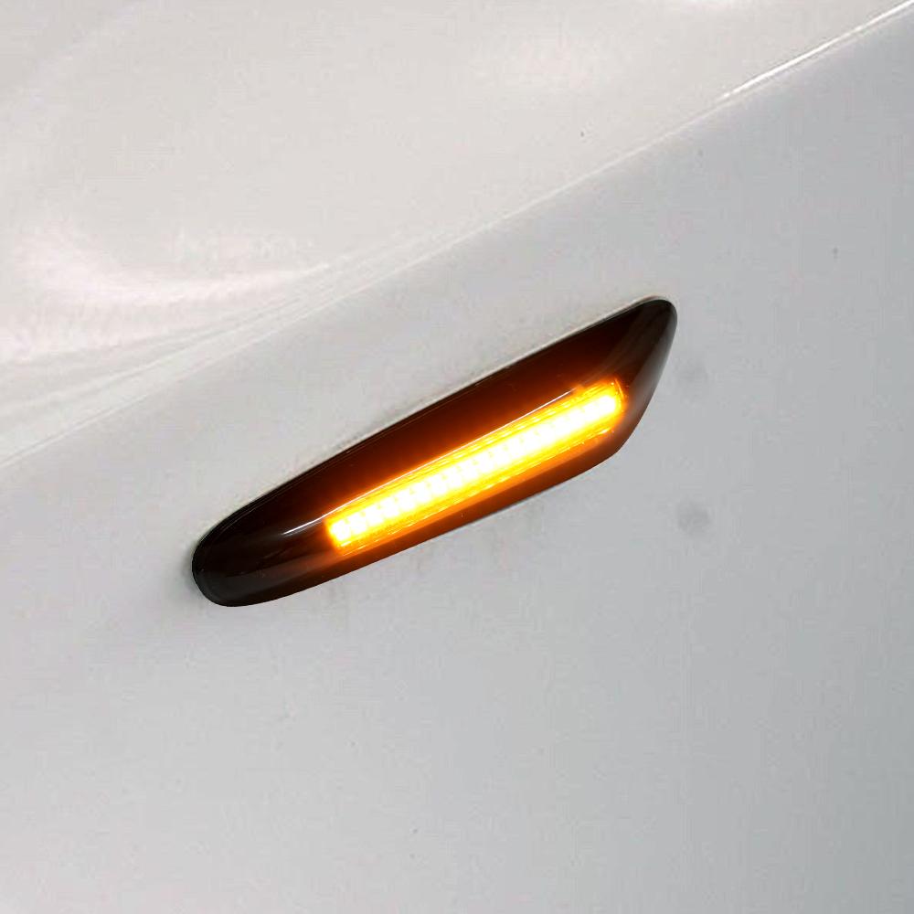 Dynamic Side Marker Turn Signal LED Light For BMW 1 3 5 Serie E46 E60 E61 E81 E82 E87 E88 E90 E91 E92 E93 X1 E84 X3 E83 X5