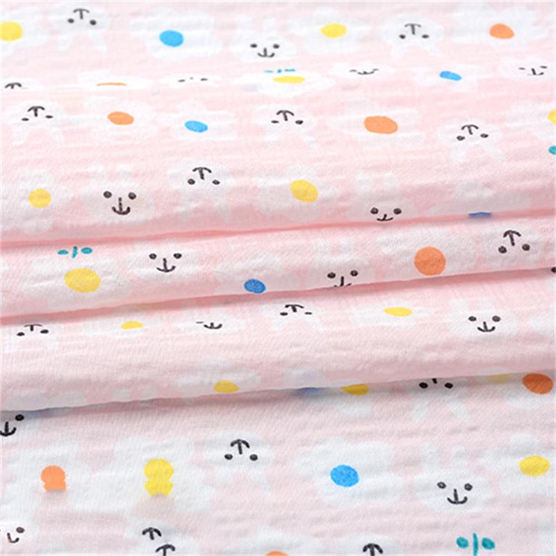 Summer Thin Cotton Cotton Dress Cheongsam Anti Mosquito Pants Fabric DIY Skirt Summer Skirts Cloth Printing Artificial