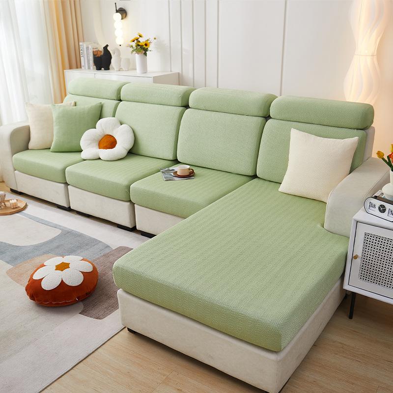 Letni Chłodny Pokrowiec na Sofę z Jedwabiu Lodowego Uniwersalny Całościowy Nowy Letni Antypoślizgowy Prosty i Świeży Sofa