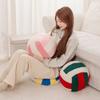 20-24cm Simulation Volleyball Ball Plush Toy Cute Volleyball Props Pillow Accompany Soft Birthday Gifts Room Decor