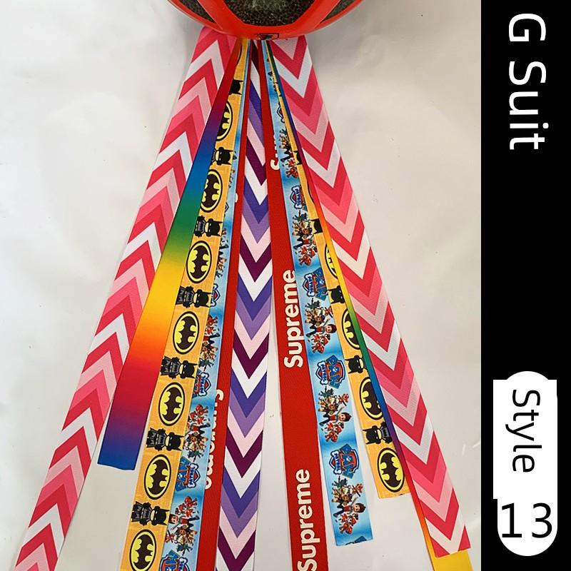Kids Roller Skating Balance Car Ski Helmet Ribbon Self-Made Kids Balance Bike Stylish Decorative Doll Ribbon Dirty Braid