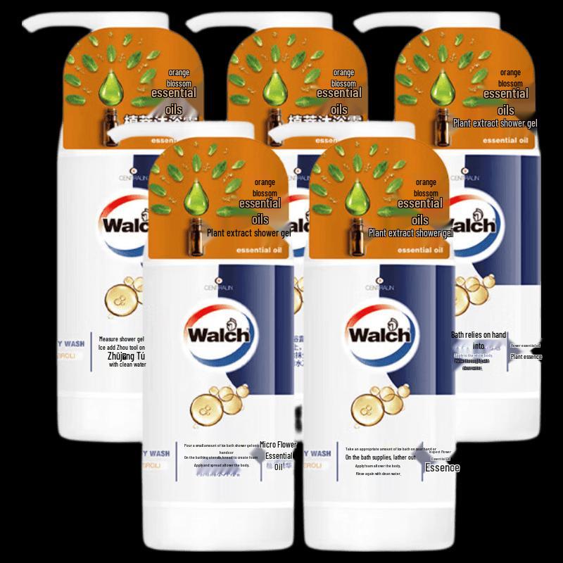 Walch Orange Blossom Essential Oil Shower Gel Value Pack