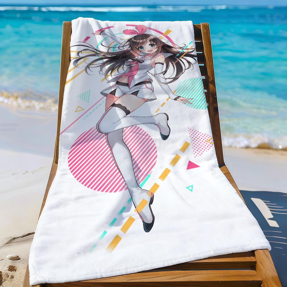 Musician Kizuna A-Ai Towel Sports Quick Dry Travel Camping Gear Sandproof Soft Light Large Beach Towel