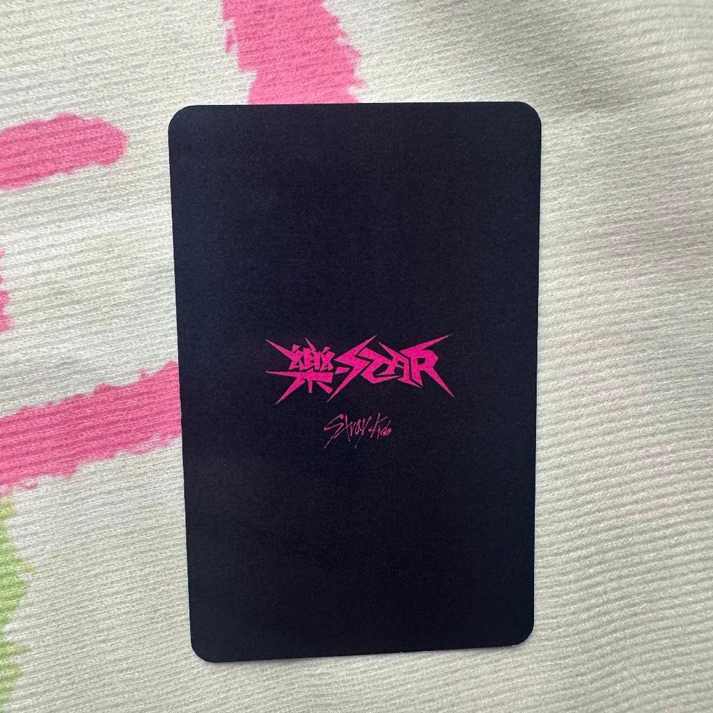 [USED] StrayKids Rino Raku-STAR 1st Week Sanoku Trading Card