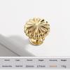 Aluminum Alloy Furniture Knobs Rustproof Waterproof Surface Classic Design for Cabinet Drawer Dresser Bathroom Kitchen Furniture
