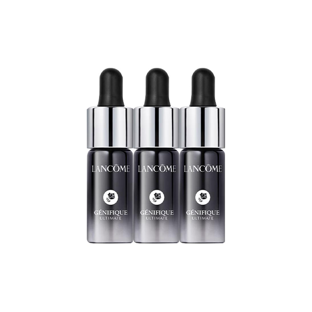 

Сироватка Lancôme Génifique Ultimate, 7мл/15мл Дорожній Розмір, Сироватка для Відновлення Бар єру та Антивікова 15ml*3