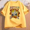 Autism Fun Skeleton Meme Unisexs Tshirt Harajuku Skull Graphic Tshirts Unisex Short Sleeve Tees Unisex Autism Tshirts