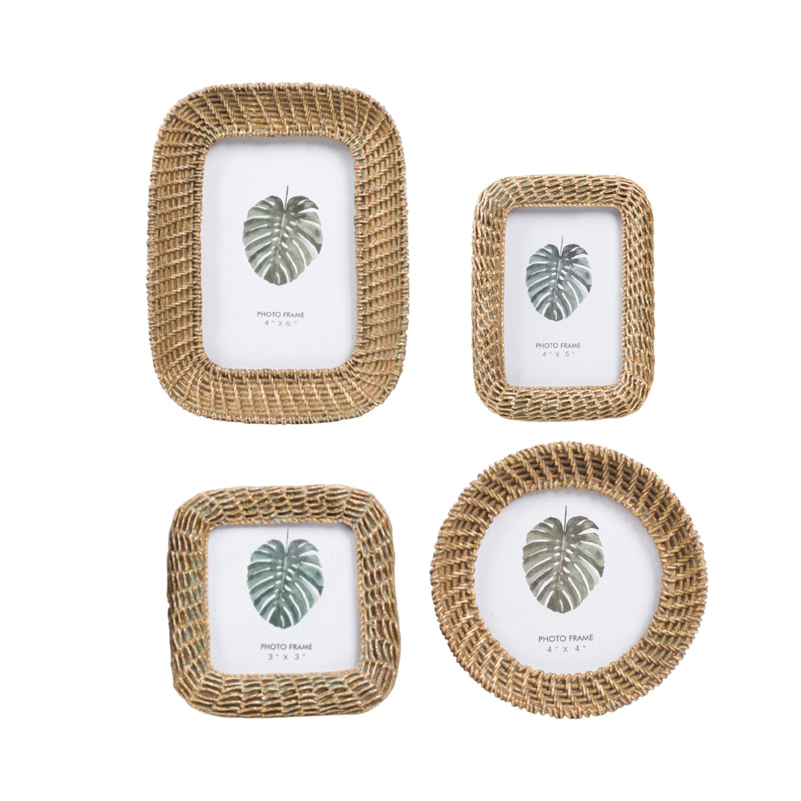 Picture Frame Elegant Centerpiece Photo Frame Tabletop Photo Display Holder for Entrance, Bedroom, Office, Home Decoration