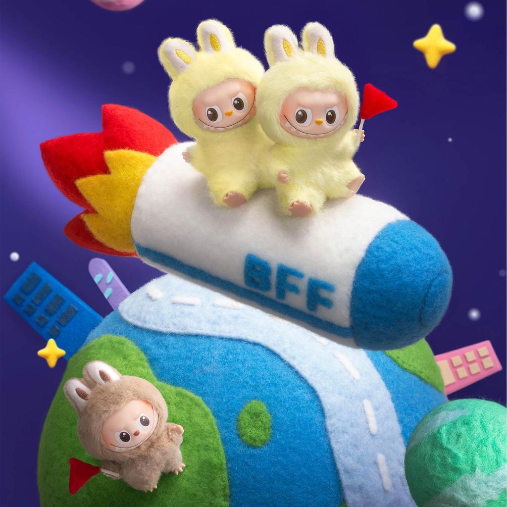 POP MART The Monster PIN for Love Series - Vinyl Plush Pendant Blind Box (A-M), Labubu Collectible Toy, Holiday Birthday Gift for Girls and Boys,