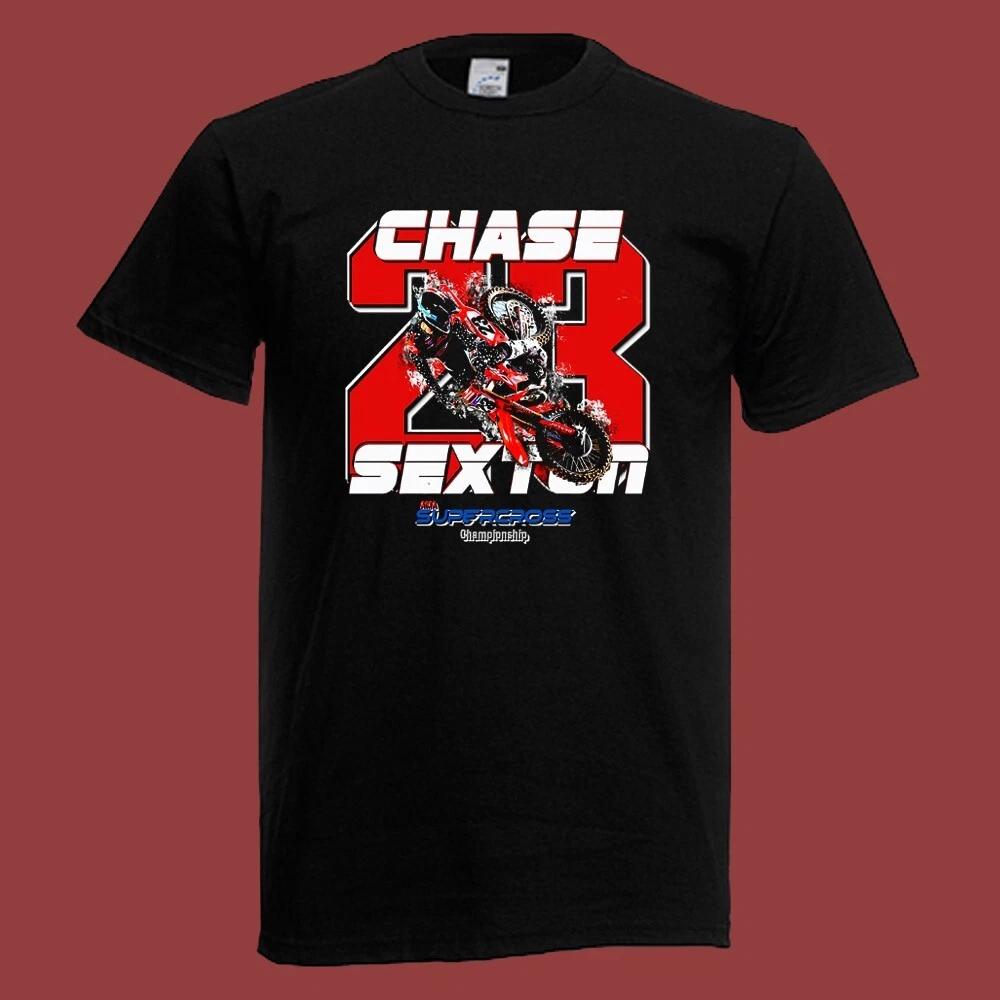 Chase Sexton AMA Motocross Supercross Champion Men s Black Size S-5XL S