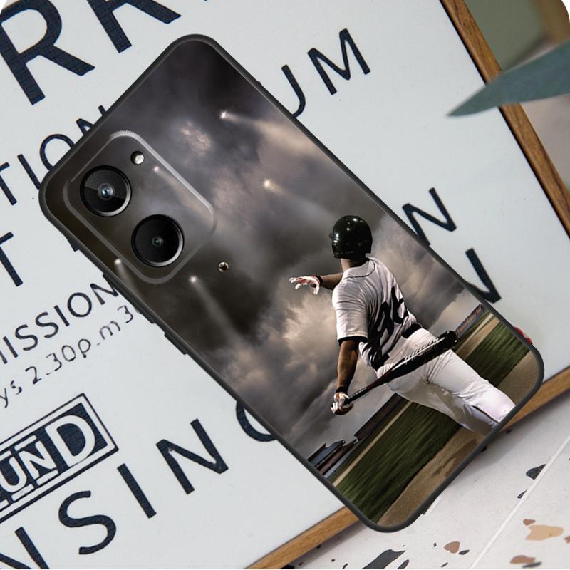 Baseball For Realme C55 C53 C67 GT Neo 5 6 9 10 11 12 Pro Plus C11 C25 C21Y C30 C31 C33 C35 C51 Case