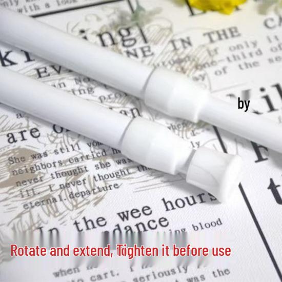 Adjustable Telescopic Rod for Curtains and Clothes Drying