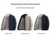 Men's Winter Cotton Jacket: Thickened, Stand Collar, Business Casual, Middle-Aged Dad's Outerwear.