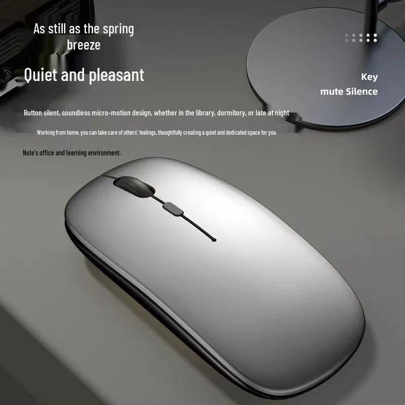 Universal Silent Bluetooth Wireless Mouse for iPad, Mobile Phones, Tablets, and Laptops