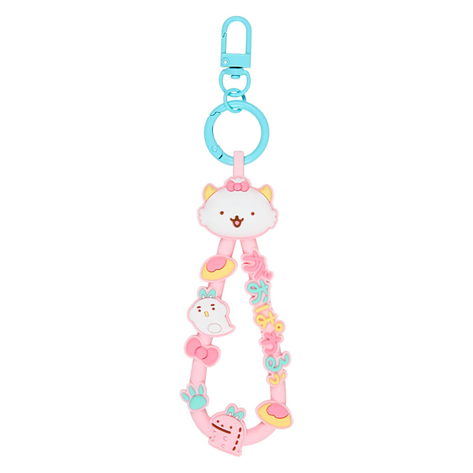 Sanrio Rubber Code Keychain Grand Prix 1st Gaopawaru 829714 (Character Edition)