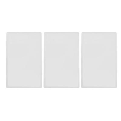 3Pcs Upper Top Screen Lens Replacement Plastic Cover for 2DS Handheld Game Console LCD Screen Parts
