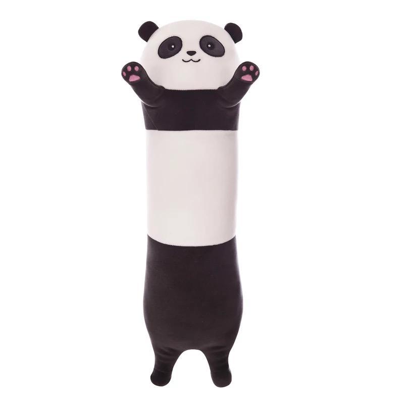 Plush Hugging Pillow Panda 50 Cm - Long Mascot For Sleeping And Hugging