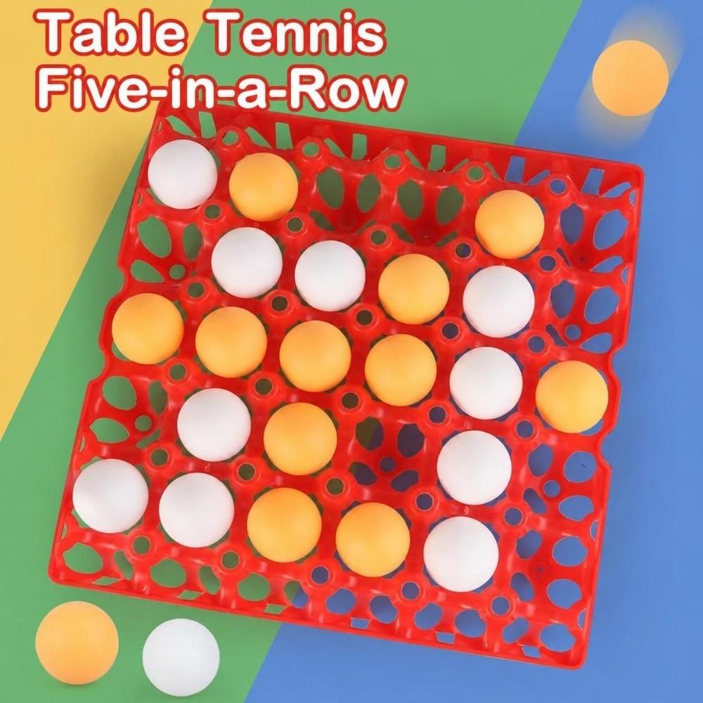 Two-Player Table Tennis Gobang Dual Color Balls Fun Party Game For Two-Player Battles