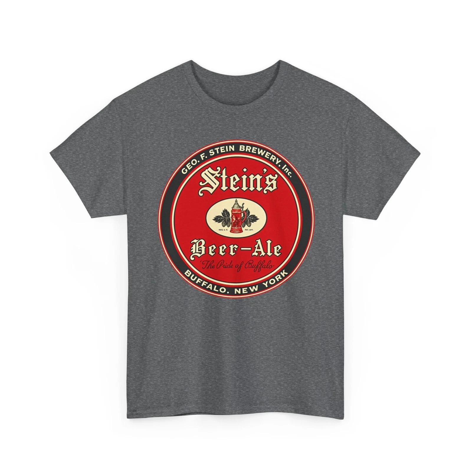 George F Stein Brewery Pride of Buffalo NY Stein s Beer Retro Breweriana T-Sirt L