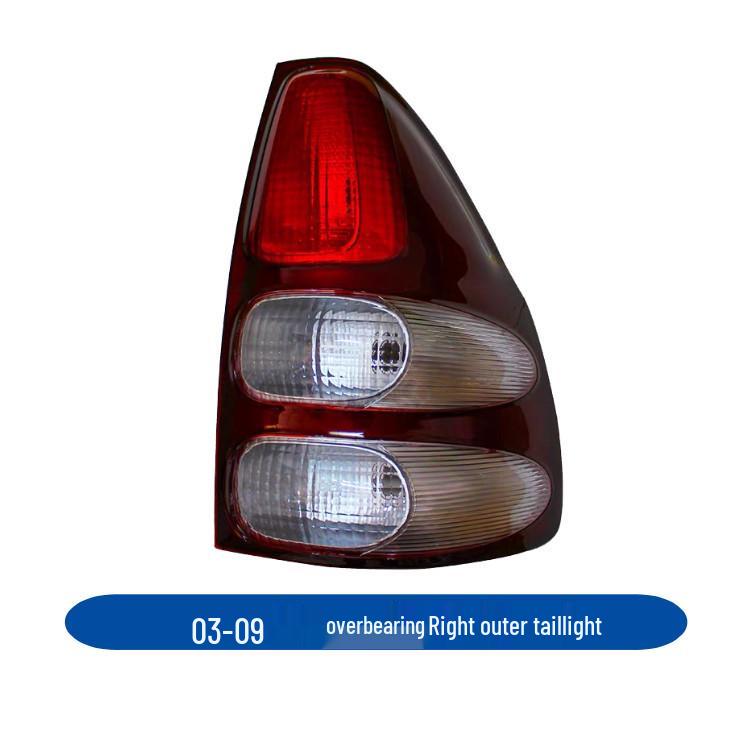 Compatible Rear Tail Light Assembly Cover for Prado Models 4000/2700 (Years: 03, 14, 18, 21) Single Piece