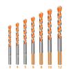 Concrete Drill Bit Four-Edge Serrated Drill Bits 1/4 Shank High Hardness Steel Metal Drill For Brick