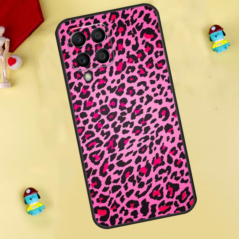 Leopard Print Case For Samsung Galaxy M31 M21 M35 M12 M13 M14 M15 M06 M16 M36 M56 M53 M32 M52 M55 M34 M54