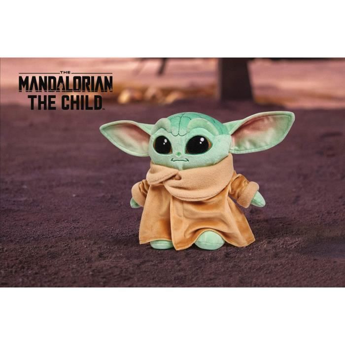 Peluche - star wars - the mandalorian - the child - 25 cm - mixte - enfant