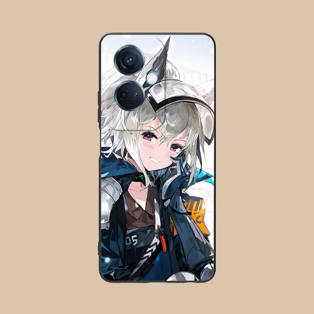 Arknights Grani Mattes TPU-Handyhülle für OPPO Reno 14 13 12 11 10 9 8 7 6 5 F T Pro 5G Bunte Druckabdeckung