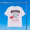 Teeth Widows Board Game Tshirt Funny Bay Tv Graphic Print Short Sleeve Harajuku Y2k Casual Tshirt Men Women Streetwear Tops