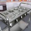ZLIII 2-Tier Stainless Steel Mobile Seasoning Cart