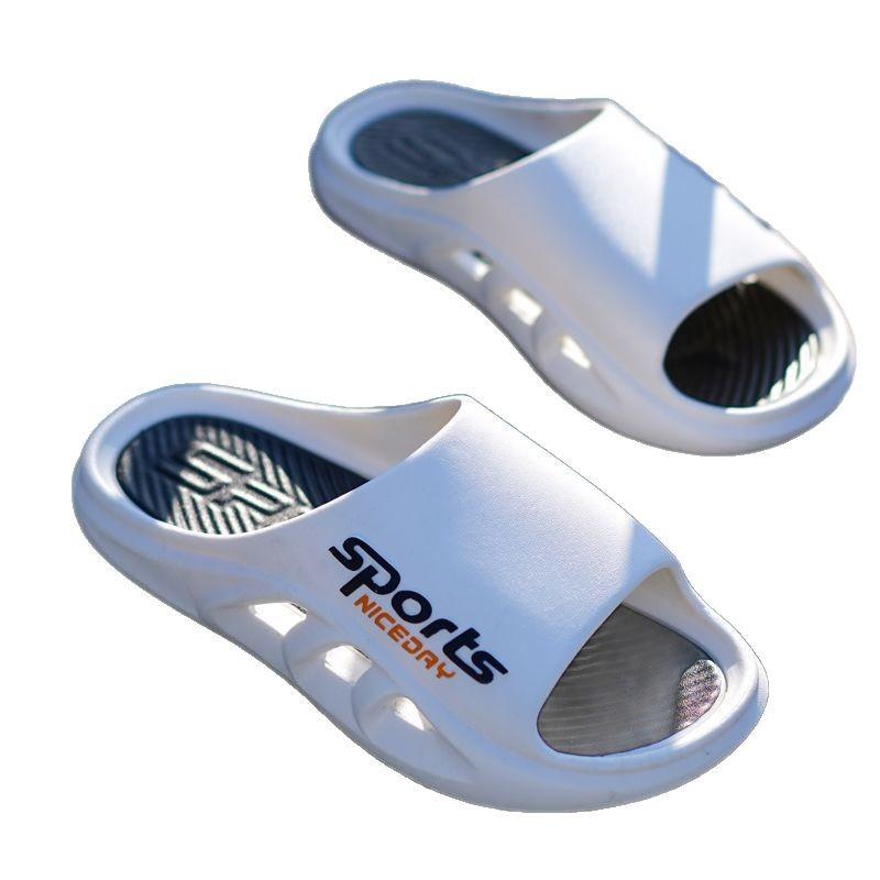 Men's Slippers Summer New Breathable Comfortable Outdoor Beach Sandals Soft Non-slip Casual Indoor Bathroom Slippers Wholesale