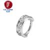 G23 Titanium Daith Cartilage Earrings 16G Helix Nose Septum Piercing Conch Hinged Clicker Body Jewelry Ear Ring Zircon