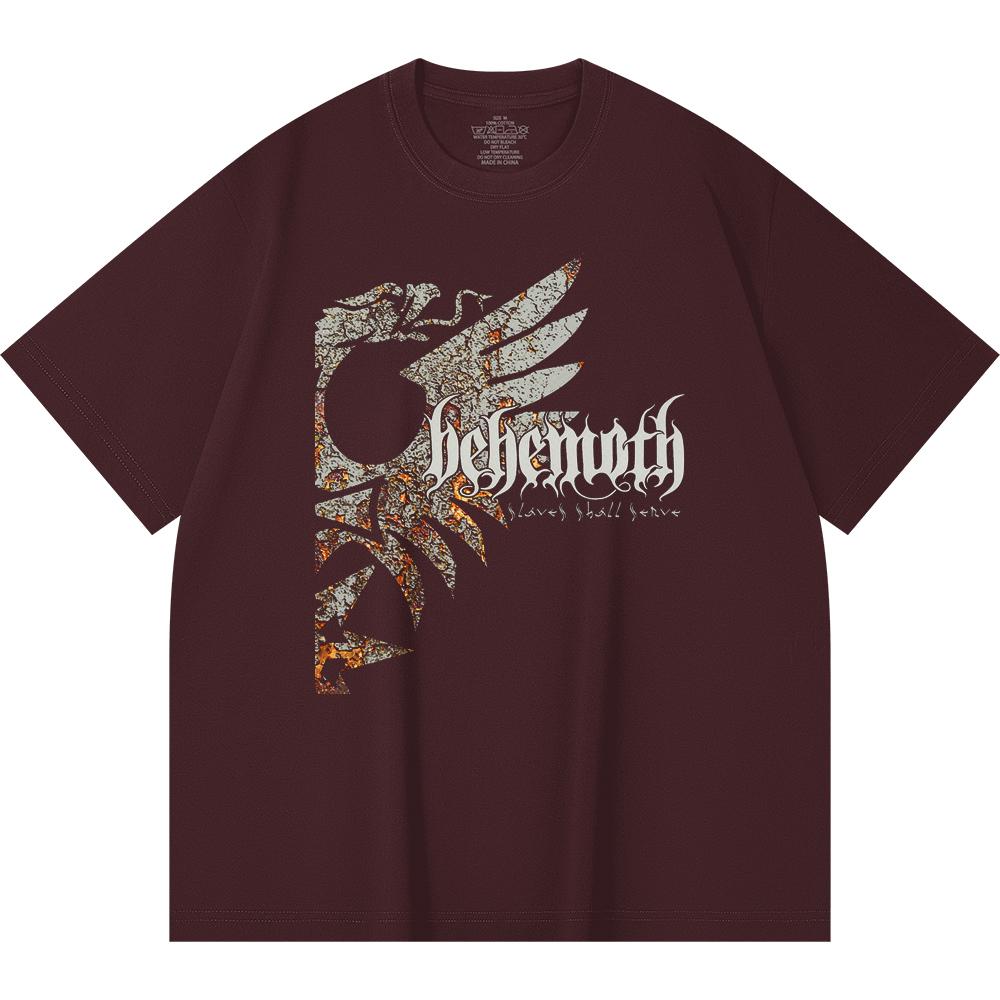 230 g/m² 100% Bavlna T-shirt Heavy Metal Rocková Kapela Tisk Populární Hudby Unisex Těžký Bavlněný T-shirt
