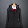Spring & Autumn Outdoor Windbreaker, Detachable Hood, Solid Color Jacket for Men & Women