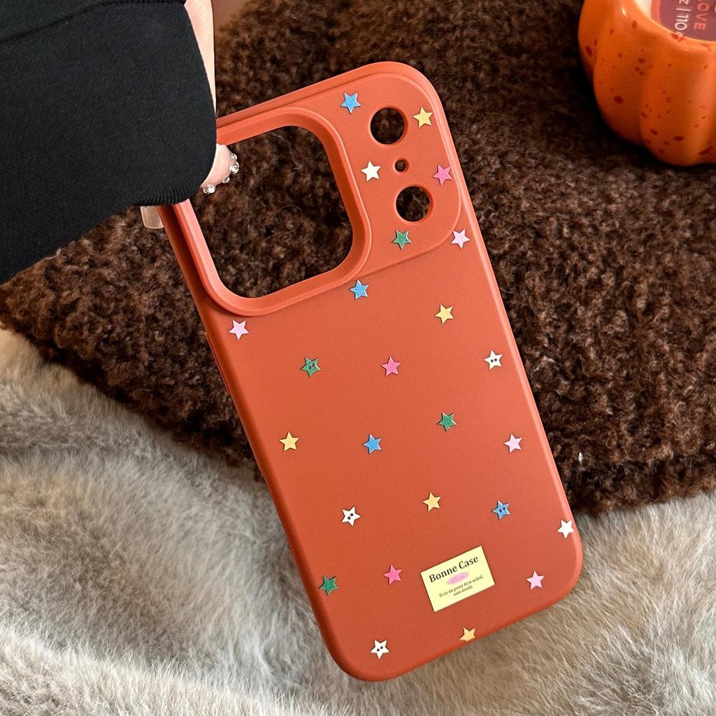 Colorful Star Phone Case for iPhone 16, iPhone 17, and iPhone 17 Pro Max