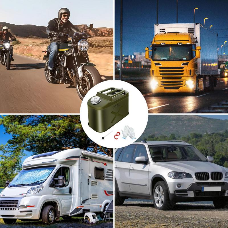 5/10L Oil Transfer Tanks Hydraulic Reservoir Oil Transfer Tanks Auto Metal Hydraulic Pump Unit Engine Coolant For Car Supplies