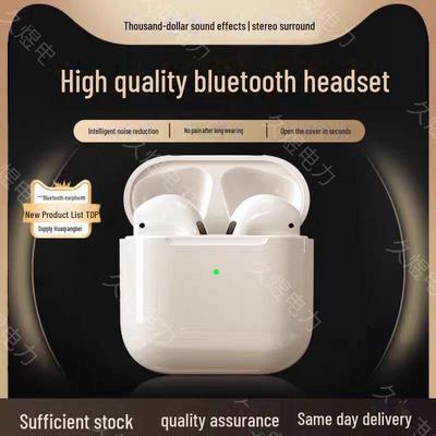 Huaqiangbei 2nd-5th Gen Pro4 True Wireless Bluetooth Headset, Long-Lasting Battery.
