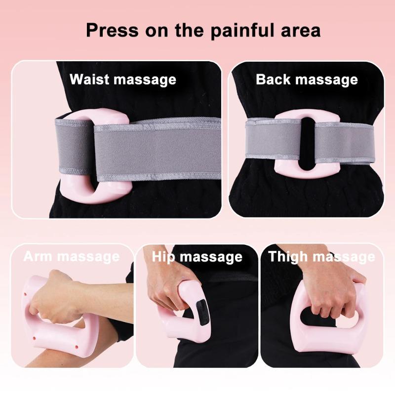 2026 Nuevo Anillo de Fascia Corporal Eléctrico Anillo de Masaje de Fitness Masajeador Vibratorio para Moldear el Cuerpo Dispositivo de Masaje de Tejido Profundo para Abdomen Vientre Cintura
