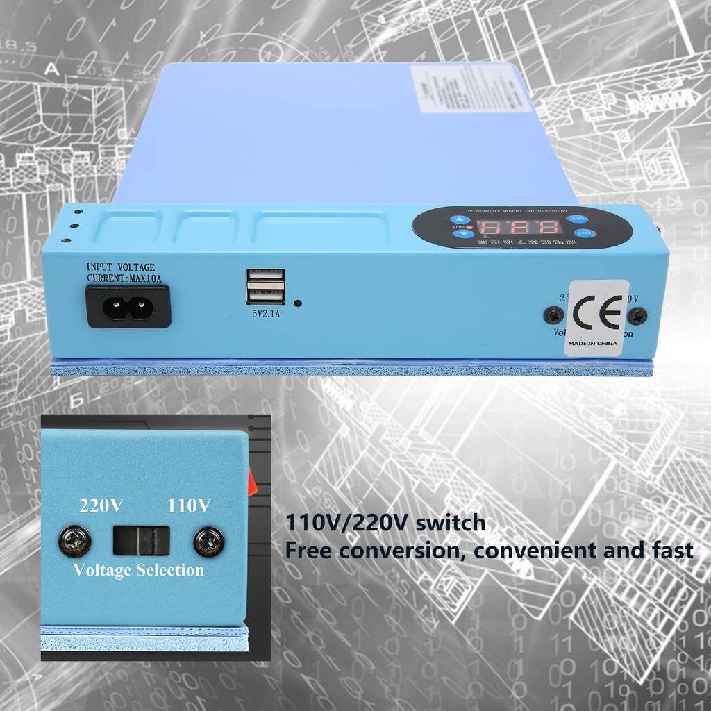 Oddělovač LCD obrazovek Vyhřívání 350W Rychle vyhřívací deska 300 x 210 Vhodný pro opravy LCD a smartphonů Podložka, mm, Obrazovky, Tablety, - (#1)