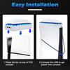 Ventola di Raffreddamento Superiore per PS5 Slim con Luce LED RGB Radiatore Host di Gioco Ventola di Raffreddamento Superiore Antipolvere per Console PS5 Slim