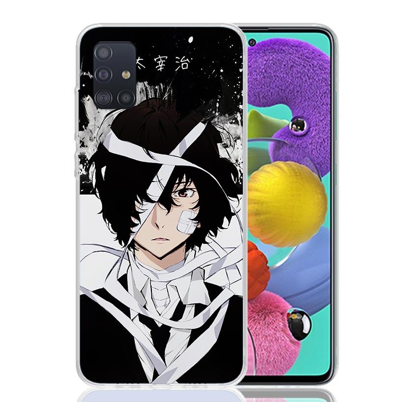 Bungo Stray Dogs Dazai Phone Case For Samsung Galaxy A52 A32 A22 A12 A02S A50S A30S A51 A31 AA71 Note 20 Ultra 10 S10 Plus Galax