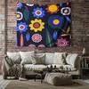 Bohemian Tapestry Wall Hanging Aesthetic Room Decor Nature Forest Tree Pattern Home Textile Dorm Room Decor Gift Large Wall Art
