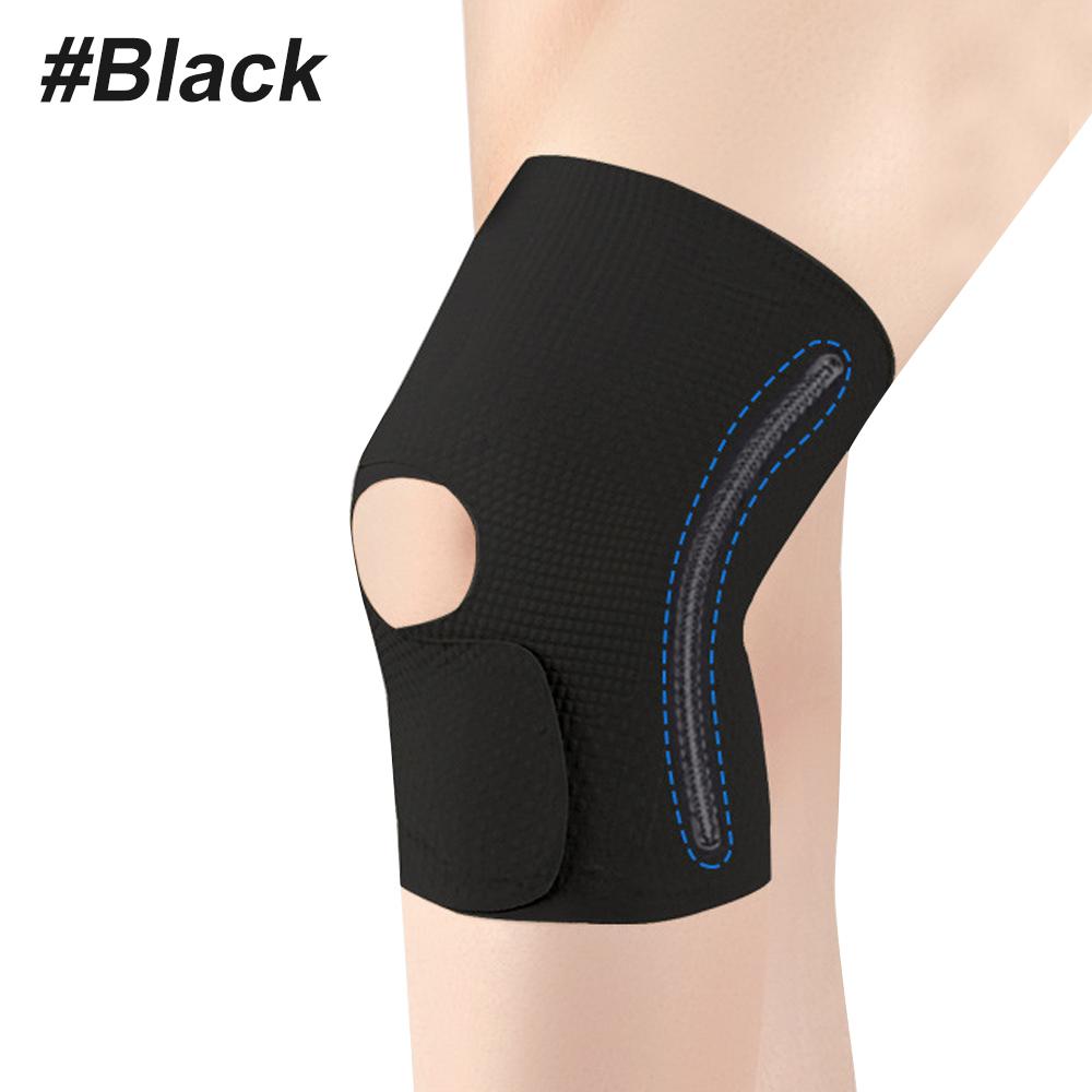 1Pcs Knee Brace with Side Stabilizer, Compression Knee Sleeve For Men Women, Knee Support Brace for Knee-Pain Relief