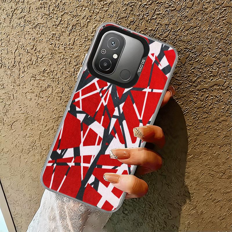 Eddie Van Halen Graphic Guitar Soft Phone Case for Xiaomi Redmi 15C 15 14C 13C 12C Poco X5 X6 X7 Pro X3 F8 F7 Ultra M8 13 12 Cov