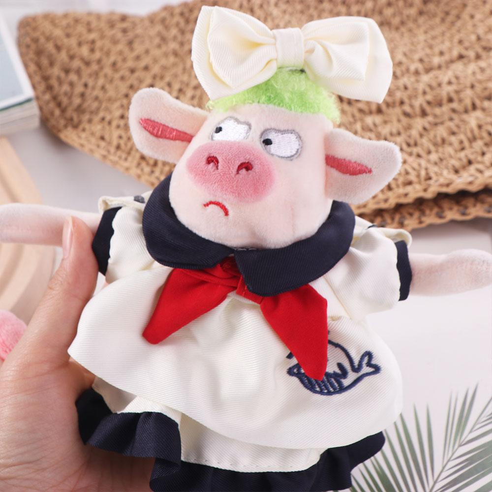 1 set Whale Pattern 20cm Cotton Doll Clothes School Uniform Plush Doll Clothes  20cm Cotton Doll