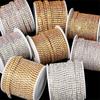 1 Yard 2 Reihen 1 Reihe Kristall Strass Kette Aufnähen Aufkleben Perlen Besatz Kupfer Kette Für Kleidung DIY Schmuckherstellung Zubehör