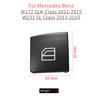 For Mercedes W172 W231 Class Car Electric Power Master Window Switch Button Cover Cap For  Benz SLK200 SLK300 Sl 350 SL400 SL500